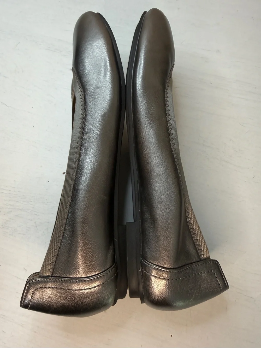 Vionic Spark Caroll Classic Ballet Flat Metallic Women’s Shoes Size 7
